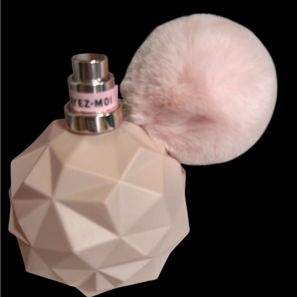 Geometric Perfume Bottle with Pom Pom - Picture 3 of 9